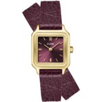 Cluse Gracieuse Petite Double Leather Violett / Goldig