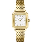 Cluse Gracieuse Petite Double Steel Weiss / Goldig - CW11815