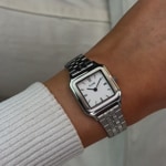 Cluse Gracieuse Petite Double Steel Weiss / Silbrig - CW11817