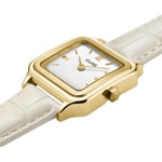 Cluse Gracieuse Petite Leather Marshmallow Croco - CW11804