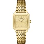 Cluse Gracieuse Petite Steel Goldig Lace Textured