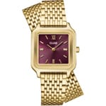 Cluse Gracieuse Steel Double Dark Cherry / Gold Colour