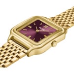 Cluse Gracieuse Steel Double Dark Cherry / Gold Colour - CW11910