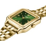 Cluse Gracieuse Steel Forest Green / Gold Colour - CW11905
