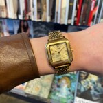 Cluse Gracieuse Steel Gold Colour Lace Textured - CW11912