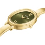 Cluse L'Ovale Steel Olive / Doré - CW16103
