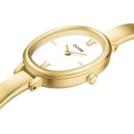 Cluse L'Ovale Steel Blanc / Doré - CW16101