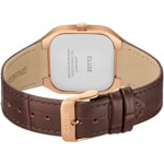 Cluse Quadrus Multifunction Day Date Leder Braun / Rosé  - CW26206