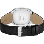 Cluse Quadrus Multifunction Day Date Leather Black / Silvery - CW26203