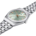 Cluse Retro 70's Steel Light Green / Silver Colour - CW35103