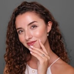 Bague cocktail or rosé 750/18 ct avec morganite et diamants 0.31 ct H/si - RI-118341-RG