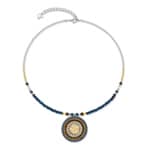 Coeur de Lion Amulett Modern Future Motion Halskette Bicolor - 2036/10-1559
