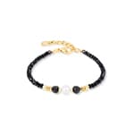 Coeur de Lion Armband Astoria Noir Pearl Gold