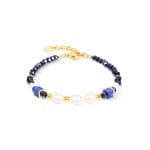 Coeur de Lion Armband Cosmic Pearls Midnight Gold - 1135/30-0700