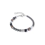 Coeur de Lion Bracelet Precious Fusion Offset Gris-Argent