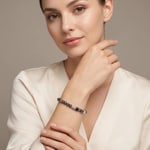 Coeur de Lion Bracelet Precious Fusion Offset Gris-Argent - 4354/30-1217