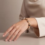 Coeur de Lion Armband Urban Nature Cube Beige-Gold - 4413/30-1523