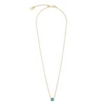 Coeur de Lion Birthstone Décembre Collier Turquoise Or