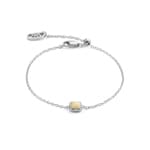 Coeur de Lion Birthstone Novembre Bracelet Citrine Argent