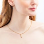 Coeur de Lion Cube Princess Ohrringe Fusion Blossom Gold - 3031/21-1537