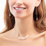 Coeur de Lion Dancing Crystals Pure Necklace Gold-Crystal - 4633/10-1816