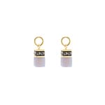 Coeur de Lion EAR ME UP Charm GeoCUBE® Or-Gris