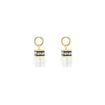 Coeur de Lion EAR ME UP Charm GeoCUBE® Or-Cristal