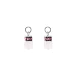 Coeur de Lion EAR ME UP Charm GeoCUBE® Argent-Rose