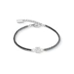 Coeur de Lion Bracelet Edge & Grace Anthracite-Argent
