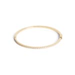 Coeur de Lion Eternal Love Bangle Gold-Crystal