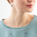 Coeur de Lion Eternal Love Hoops Mini Silver-Crystal - 0146/23-1817
