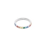 Coeur de Lion Eternal Love Ring Silber-Multicolor - 0146/40-1517