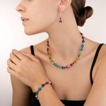 Coeur de Lion Bracelet Geocube® Classique Polaris & Strass Multicolore - 4409/30-1500