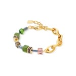 Coeur de Lion Bracelet Geocube® Chunky Chain Or-Vert