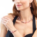 Coeur de Lion Collier Geocube® Iconic Rose Lilas - 2838/10-1927
