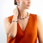 Coeur de Lion Geocube® Iconic Precious Earrings Blue - 4905/21-0700