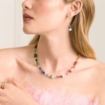 Coeur de Lion Geocube® Iconic Precious Earring Rainbow - 4905/20-1520