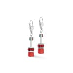 Coeur de Lion Geocube® Earrings Red
