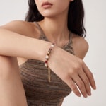 Coeur de Lion Bracelet Geocube® Precious Grace Rose Smoke - 3041/30-0310