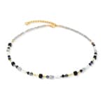 Coeur de Lion Halskette Mosaic Night Gold