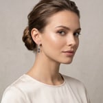 Coeur de Lion Boucles D'Oreilles Precious Fusion Offset Gris-Argent - 4354/21-1217