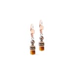 Coeur de Lion Boucles d'Oreilles Princess Earth Glow Or Rose-Marron