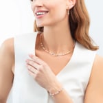 Coeur de Lion Princess Pearls Ohrringe Gold Rainbow - 6022/21-1500