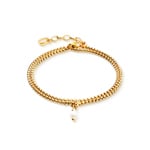 Coeur de Lion Bracelet Serene Knot Chain Or