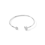 Coeur de Lion Statement Collection Bracelet Rigide Ouvert 19cm Argent