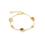 Coeur de Lion Station Collection Bracelet Or-Rouge