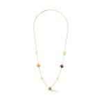 Coeur de Lion Station Collection Collier Or-Rouge