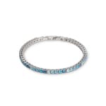 Coeur de Lion Bracelet de Tennis Argent-Bleu