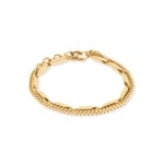 Coeur de Lion Twisted Layers Bracelet Gold - 0801/30-1600