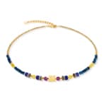Coeur de Lion Wave Precious Flow Halskette Gold-Energy - 3046/10-1592